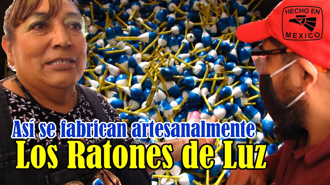 Artesanos Pirotécnicos así se fabrican los ratones de luz