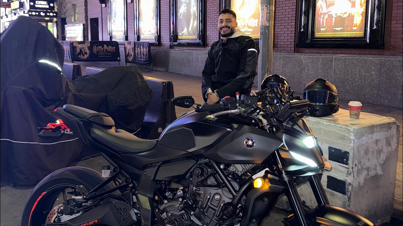 Atravesando el Lincoln Tunnel en mi MT-07 🚀 ¡Con el bolso abierto! 😱 | Aventura en New Jersey
