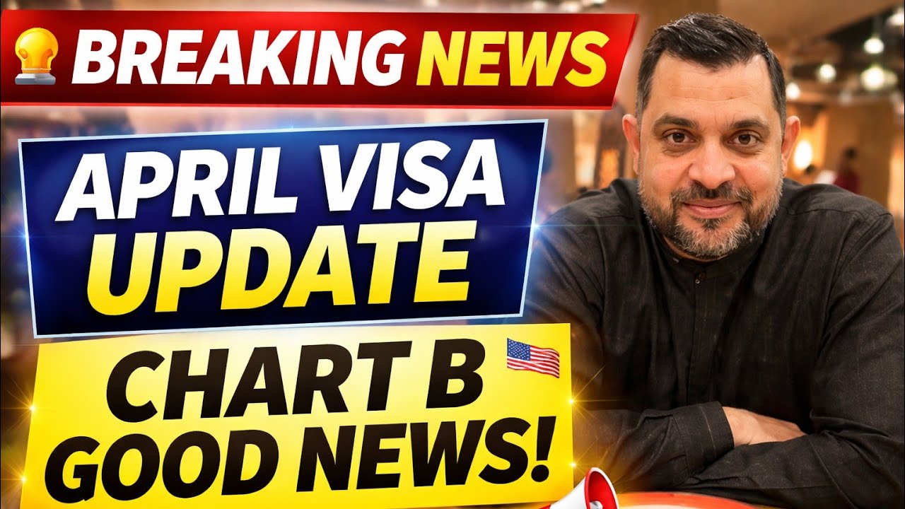 &ldquo;Breaking News: April 2026 Visa Bulletin &ndash; Big Update for Family Adjustment of Status (Chart B)