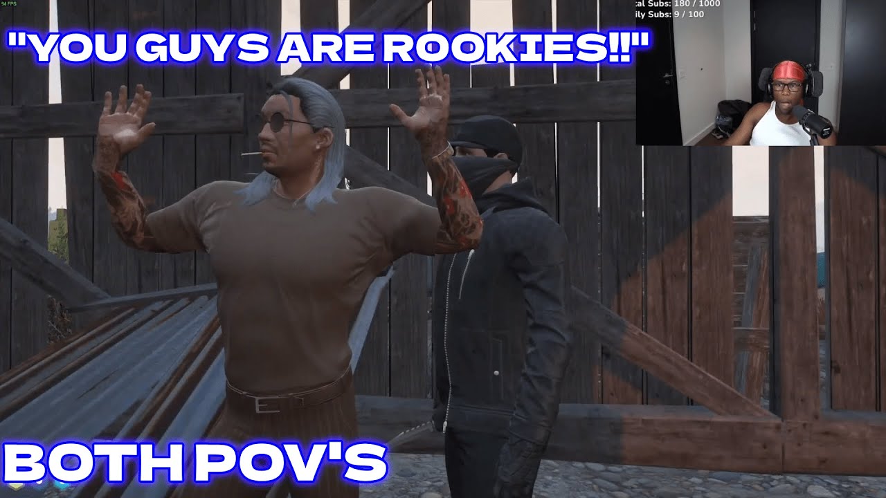 King Kenny Tried Robbing Lang Buddha But Had No Getaway...(Both POVs)| NoPixel 4.0