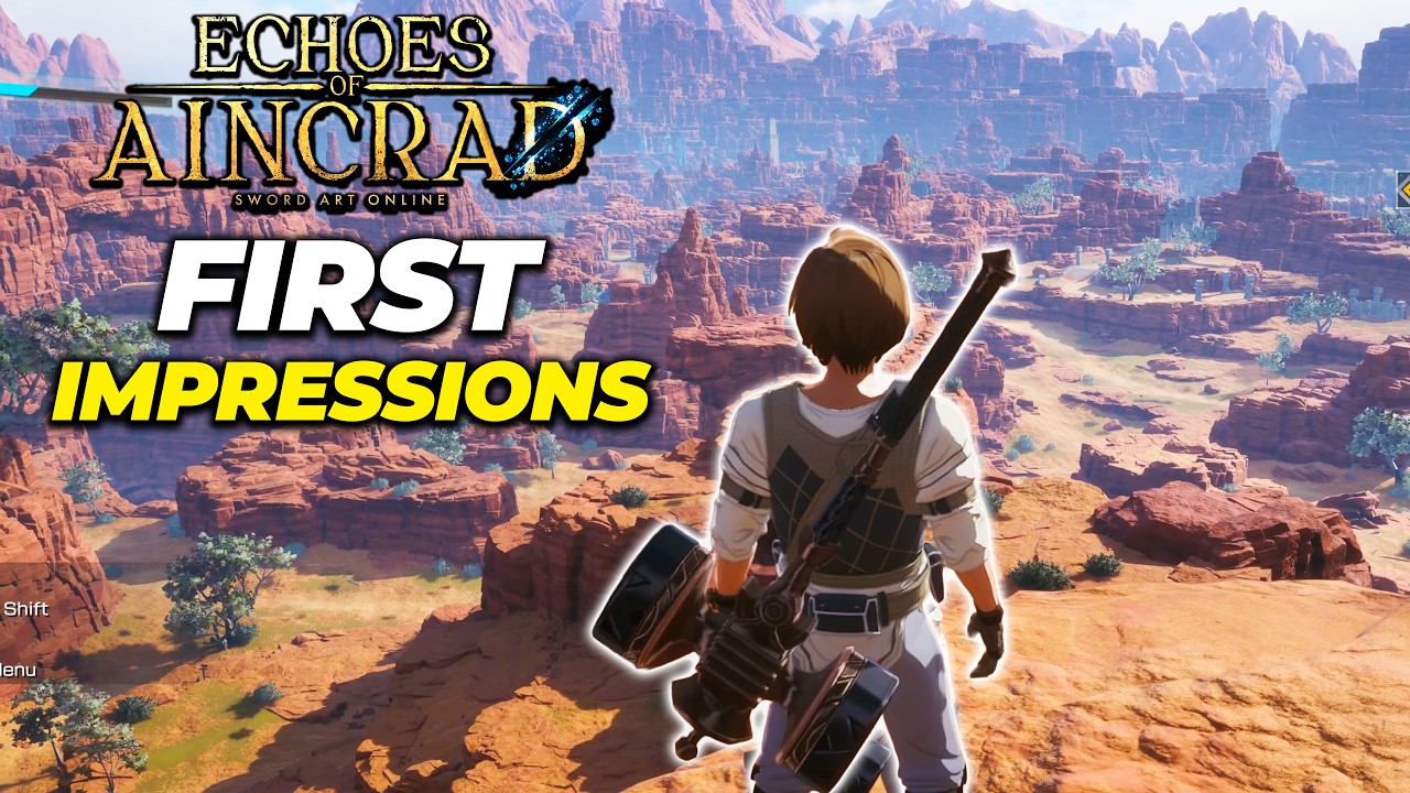 Echoes of Aincrad Gameplay Preview - The GOOD & The BAD