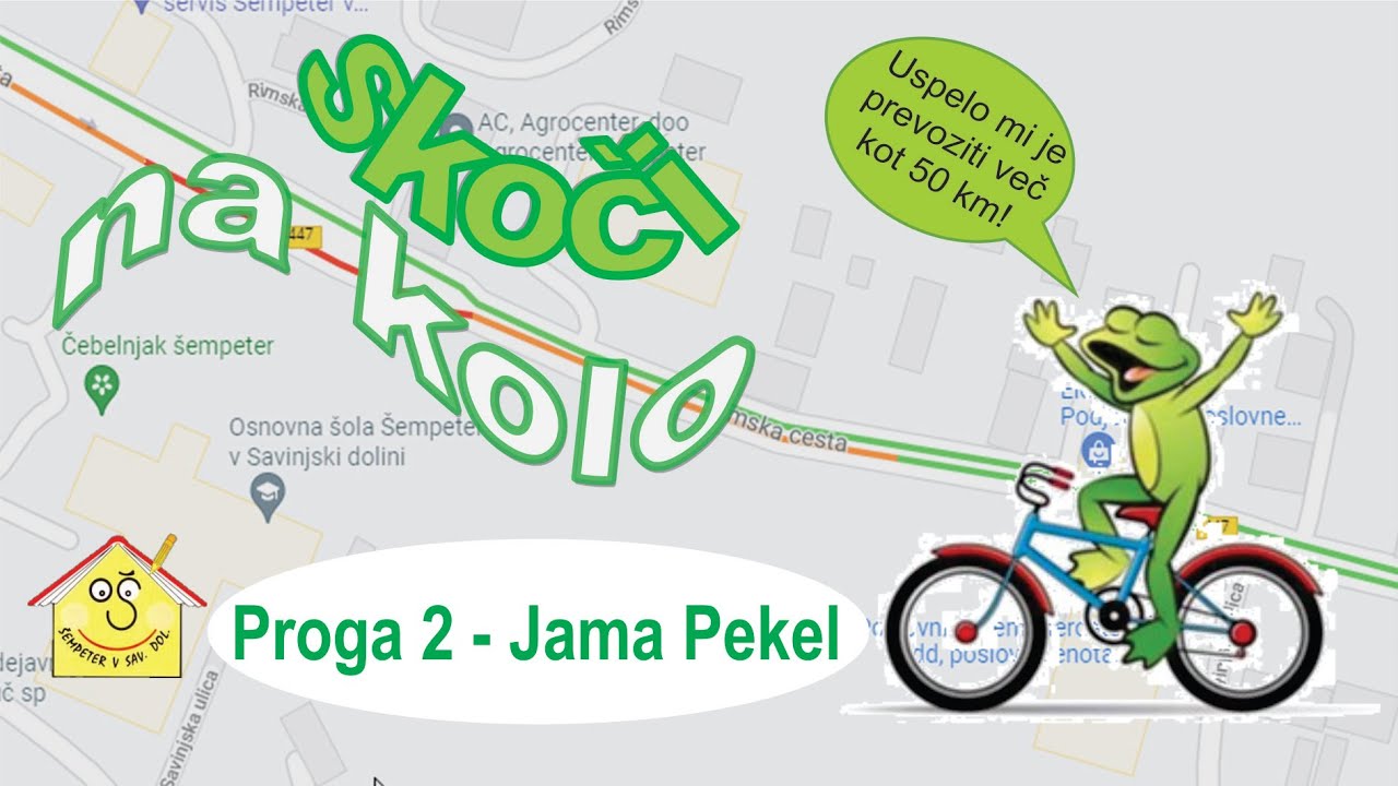 Skoči na kolo - Proga 2 - Jama Pekel