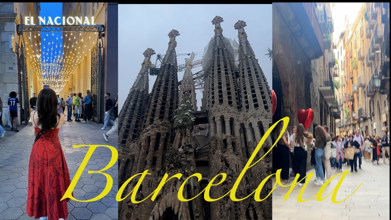 [ENG]🇪🇸바르셀로나 여행 맛집,숙소추천/꿀대구 맛집 투어/비행기에서 오로라 마주친썰