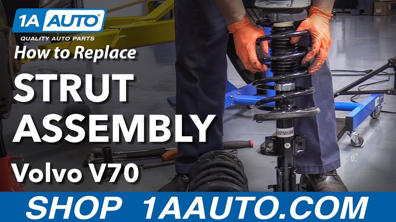 How to Replace Strut Assembly 01-07 Volvo V70