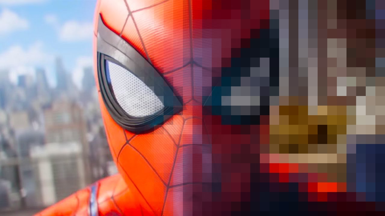 Spider Man PS5 But Chat Controls The Quality