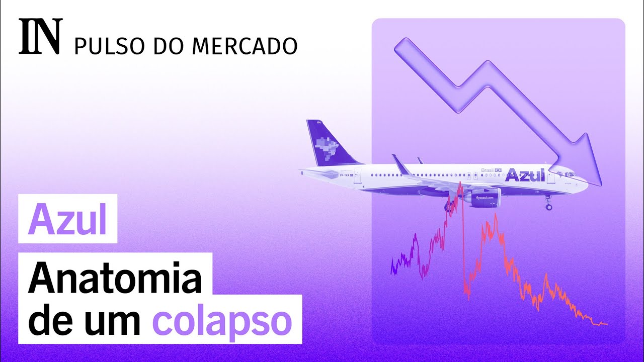 O que aconteceu com a Azul? Entenda a queda de 98% do valor de mercado