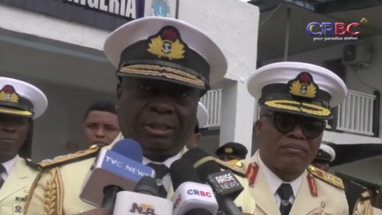 Gov Otu Pledges Continuous Partnership with Nigerian Navy for Security, Development