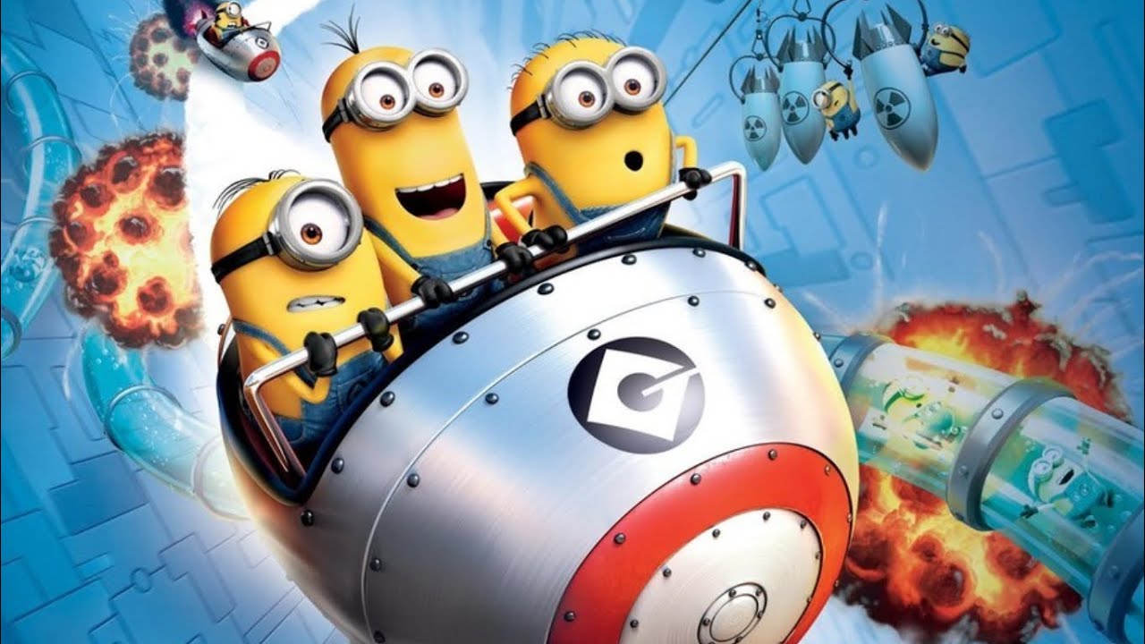 Roblox despicable me minion mayhem ride pov 5 months later (after opening)