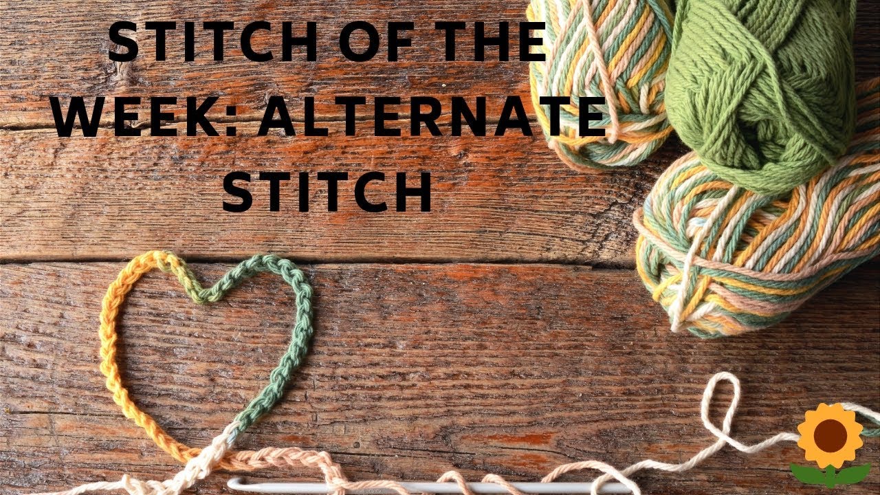 How To Crochet The Alternate stitch FREE Mug Cozy Pattern
