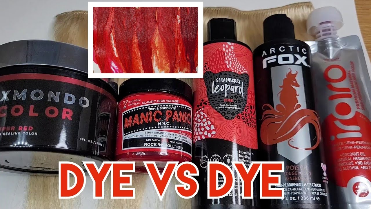 Dye VS Dye - Red