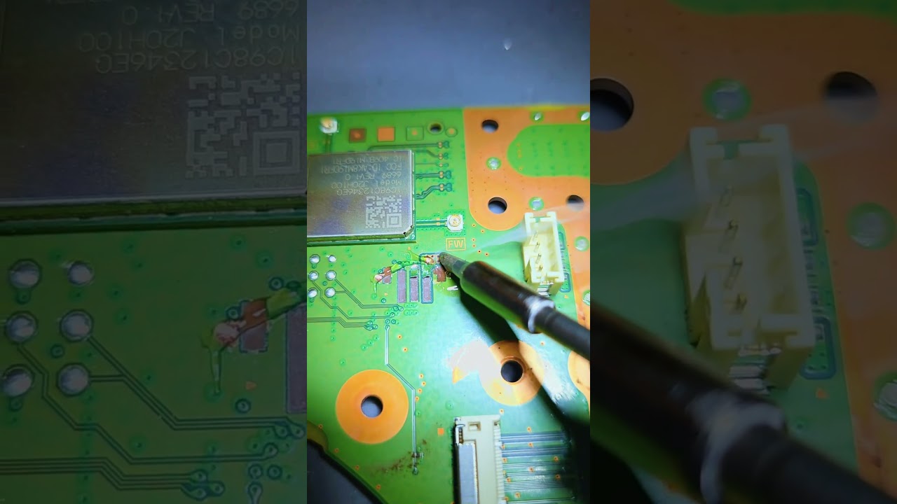 PS5 OVERHEATING ANS FAN CONNECTOR BROKEN #shorts