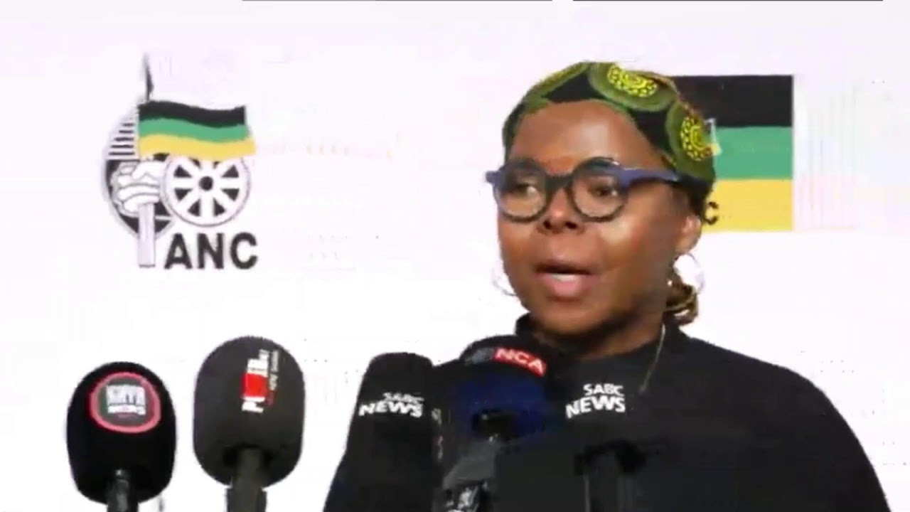 ANC SG, Fikile Mbalula delivers outcomes of the ANC NEC Lekgotla