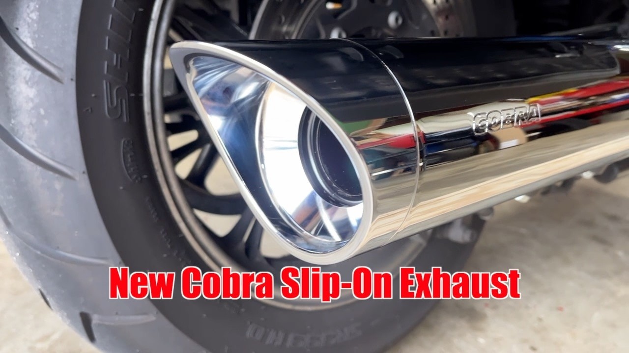 2013 Yamaha Vstar 950 Cobra Slip On Install