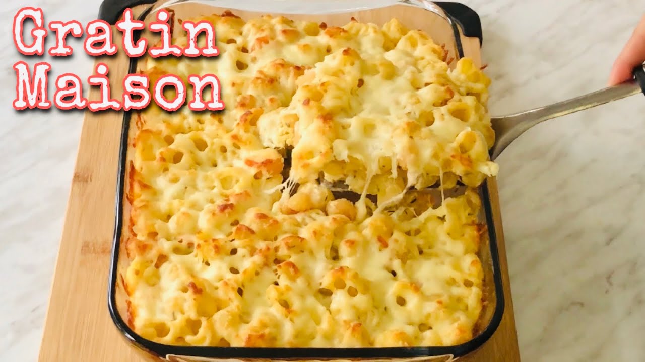 GRATIN DE PÂTES AUX CREVETTES. Recette Super Facile et Rapide! Deli Cuisine