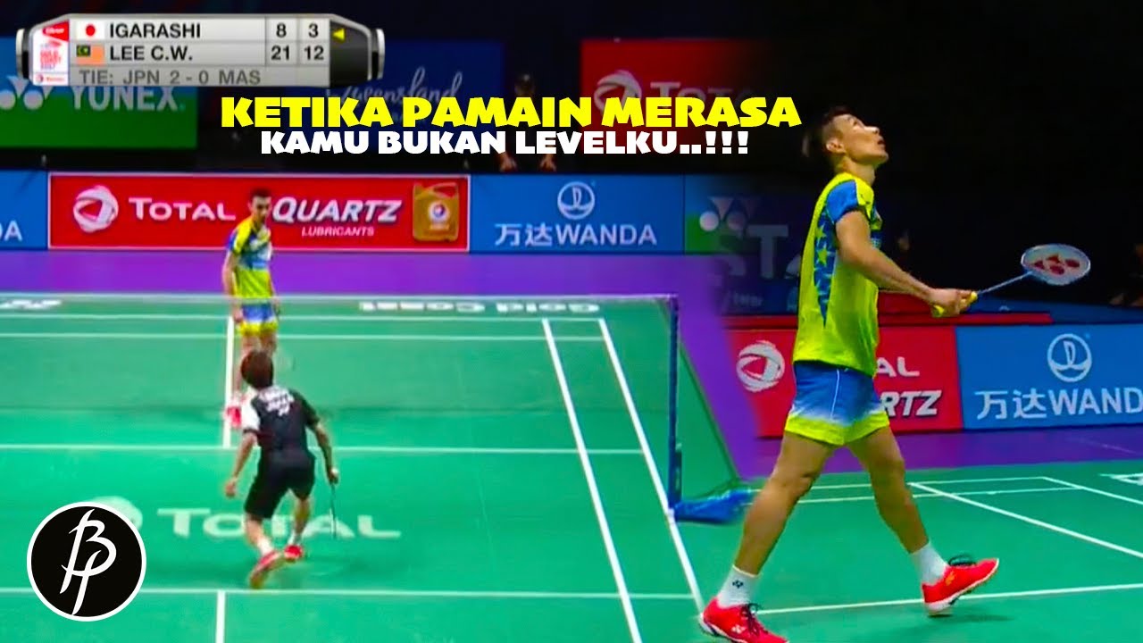 SOMBONG..?? Seperti Ini Aksi Atlet Badminton Tunjukkan Perbedaan Level Permainan Mereka