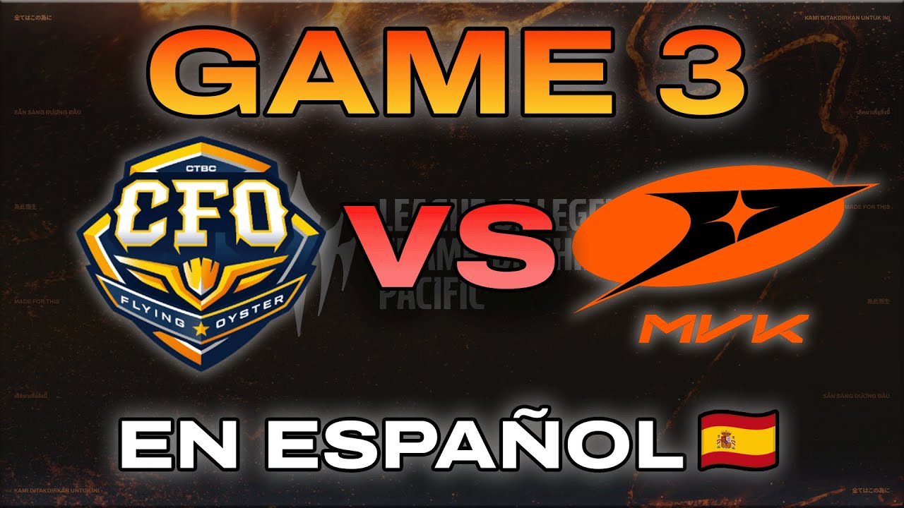 juegan NAUTILUS JUNGLA en COMPETITIVO | CFO vs MVK game 3| LCP en ESPAÑOL 2026 split 1