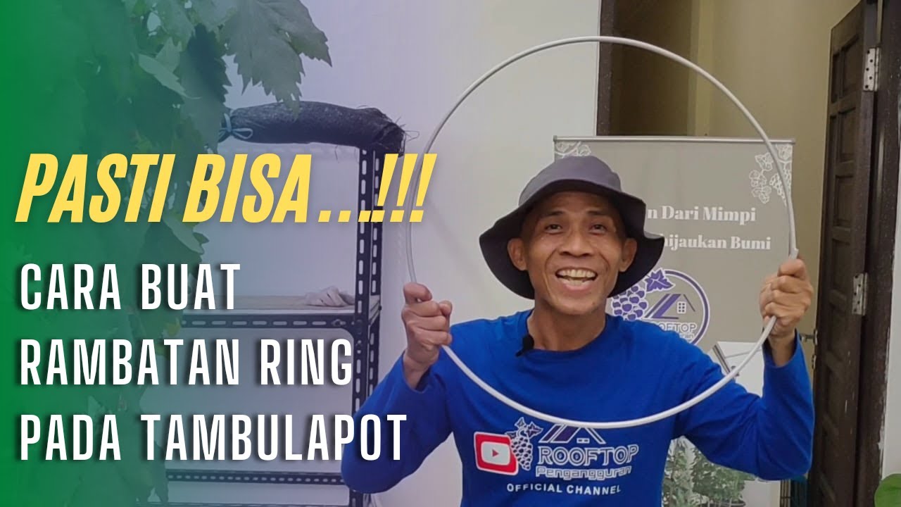 Pasti Bisa..!!!!, ini Cara Pakde Buat Tambulapot system Rambatan Ring  | Tambulampot