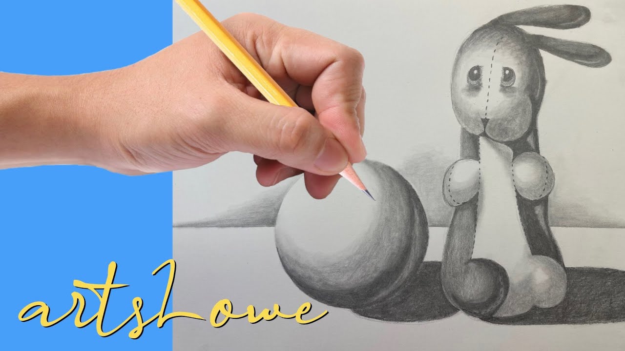 12 Easy Steps to Draw The Velveteen Rabbit | artsLowe