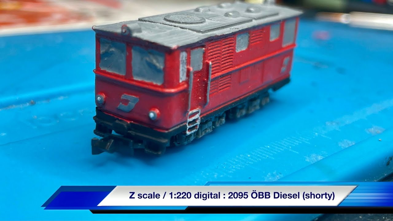 Echelle Z scale - &Ouml;BB 2095 Digital, Spur Z, 1 :220