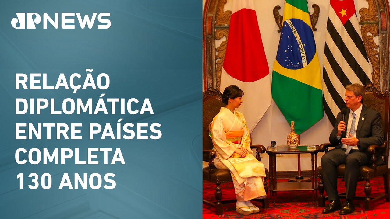 Governo de SP concede Ordem do Ipiranga à Princesa Kako, do Japão