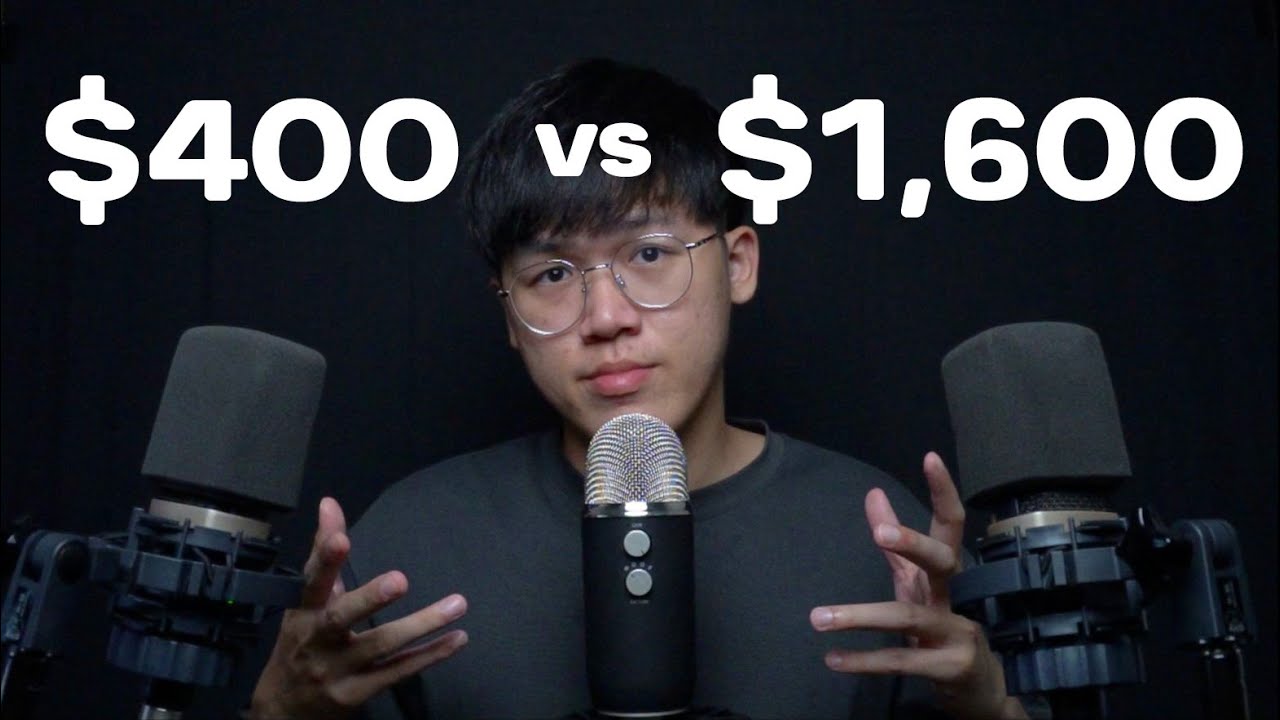 ASMR | Microphone Trigger Test & Comparison | Blue Yeti Pro vs AKG 314