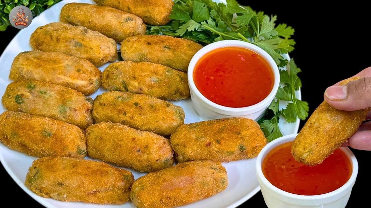 Chicken Potato Kabab | Aloo Potato Cutlets | Make & Store for Ramadan