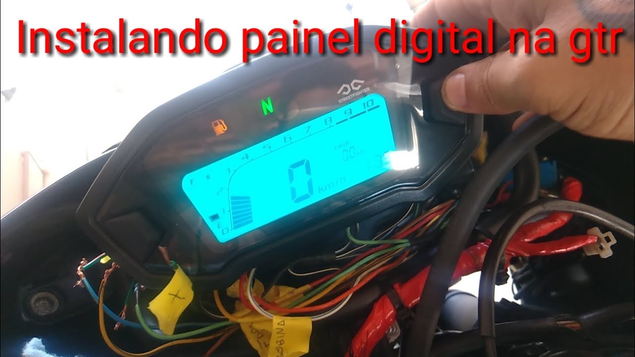 Instalando painel street fighter estilo cb na kasinski gtr