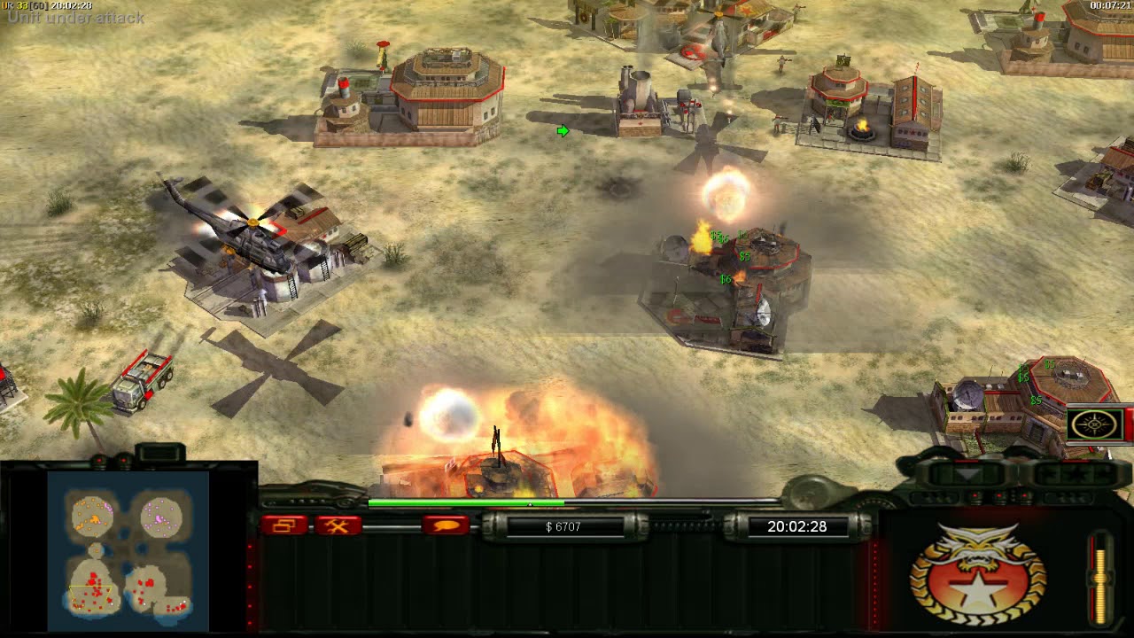 C&C Generals ZH Contra 009 Beta 2 Random match #60