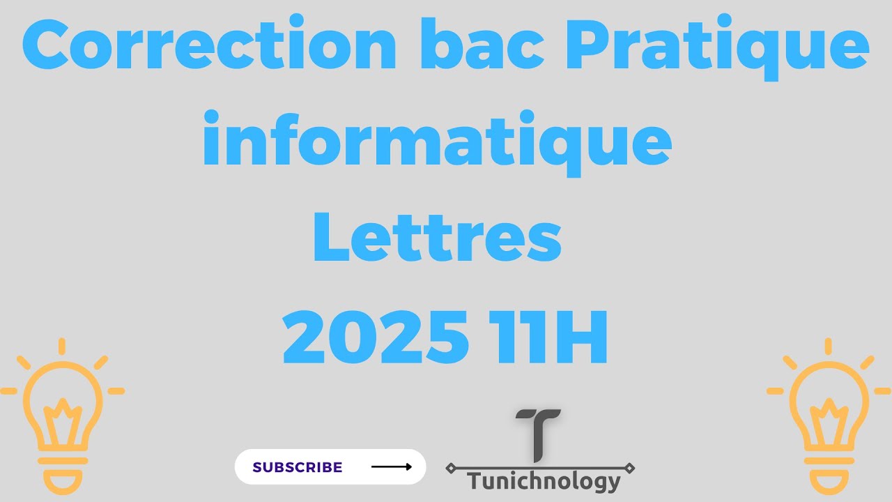 Correction bac Pratique informatique Lettres 2025 11H