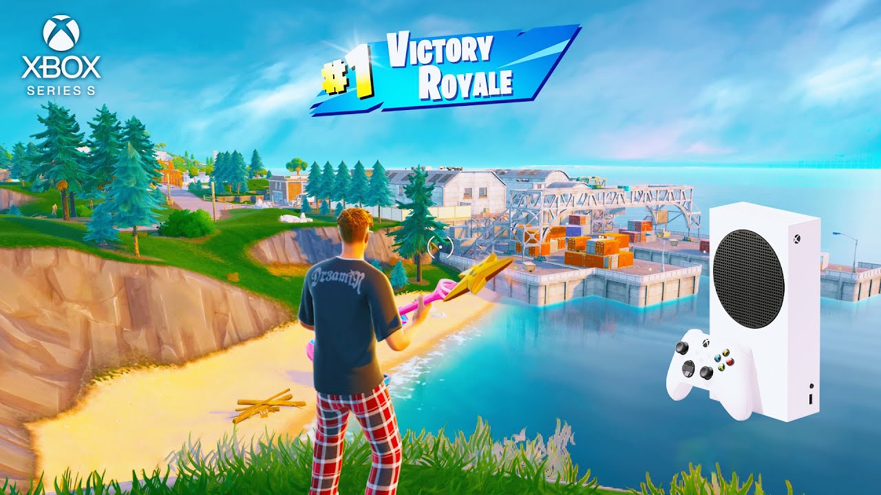 Xbox Series S Fortnite Reload Ranked Gameplay (4K 120FPS)