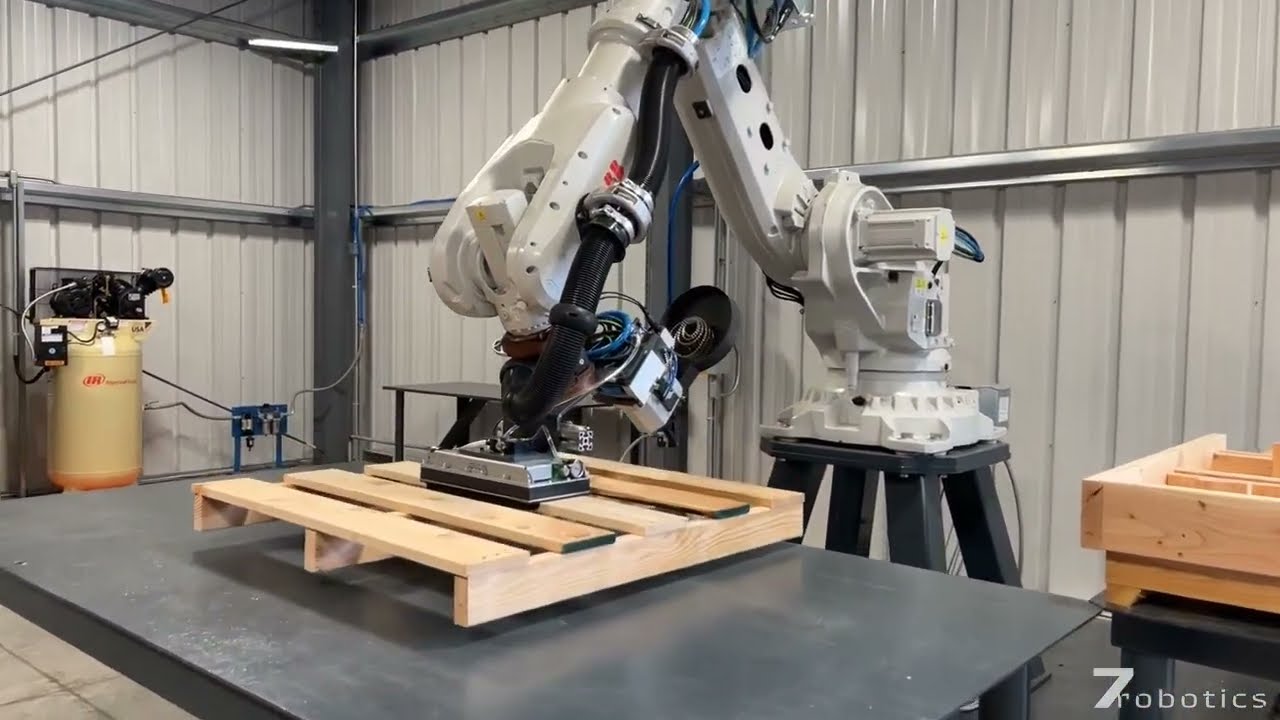 Robotic Pallet Nailing Demo Cell