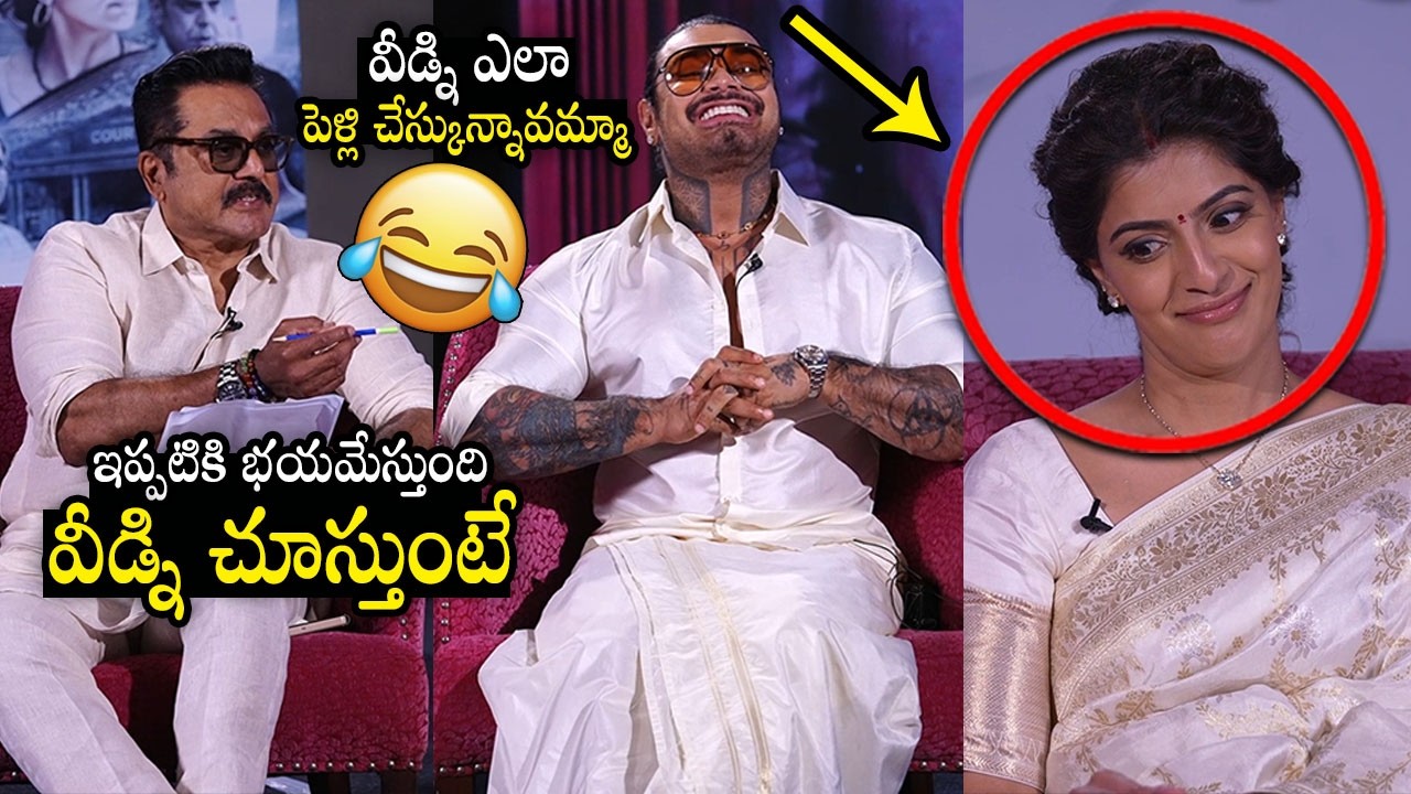 Sarath Kumar Hilarious Funny Comments On His Daughter Vara Laxmi About Her Husband Nicholai Sachdev