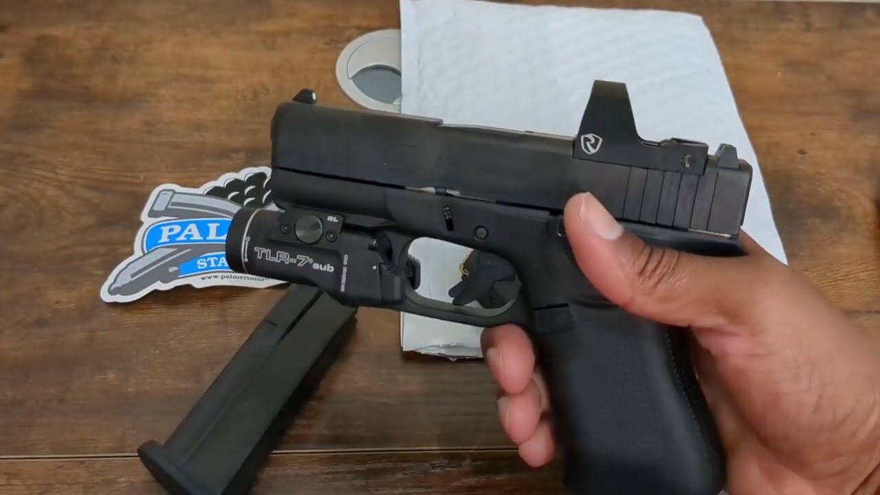 Palmetto State Armory Micro Dagger 15 Round Magazine Review #handgun #glock #glock43x
