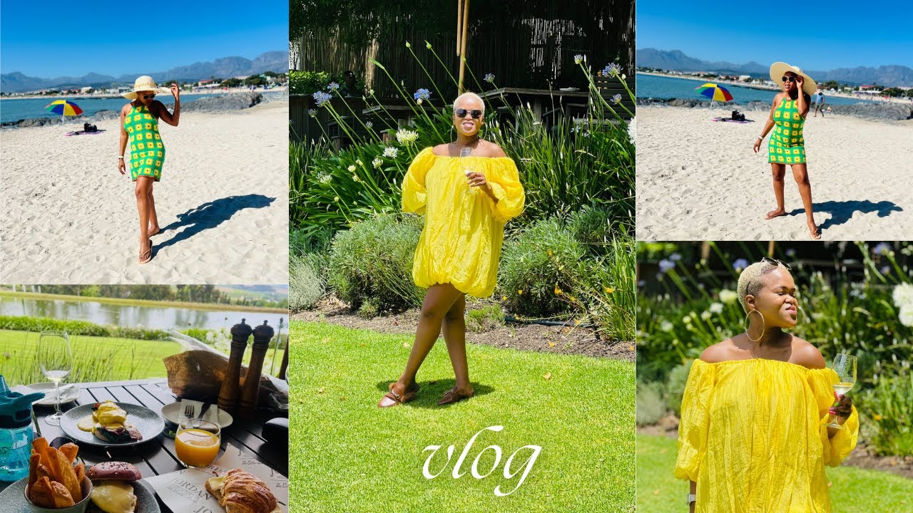 Vlog: Brunch date at Jordan’s wine farm with a friend | Gordon’s bay beach with family 