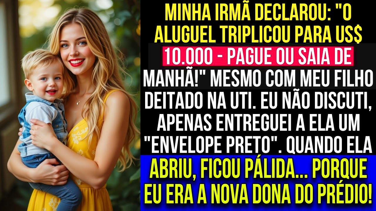 Minha irmã triplicou meu aluguel — US$ 10k    Depois ela empalideceu — porque eu era dono do pré