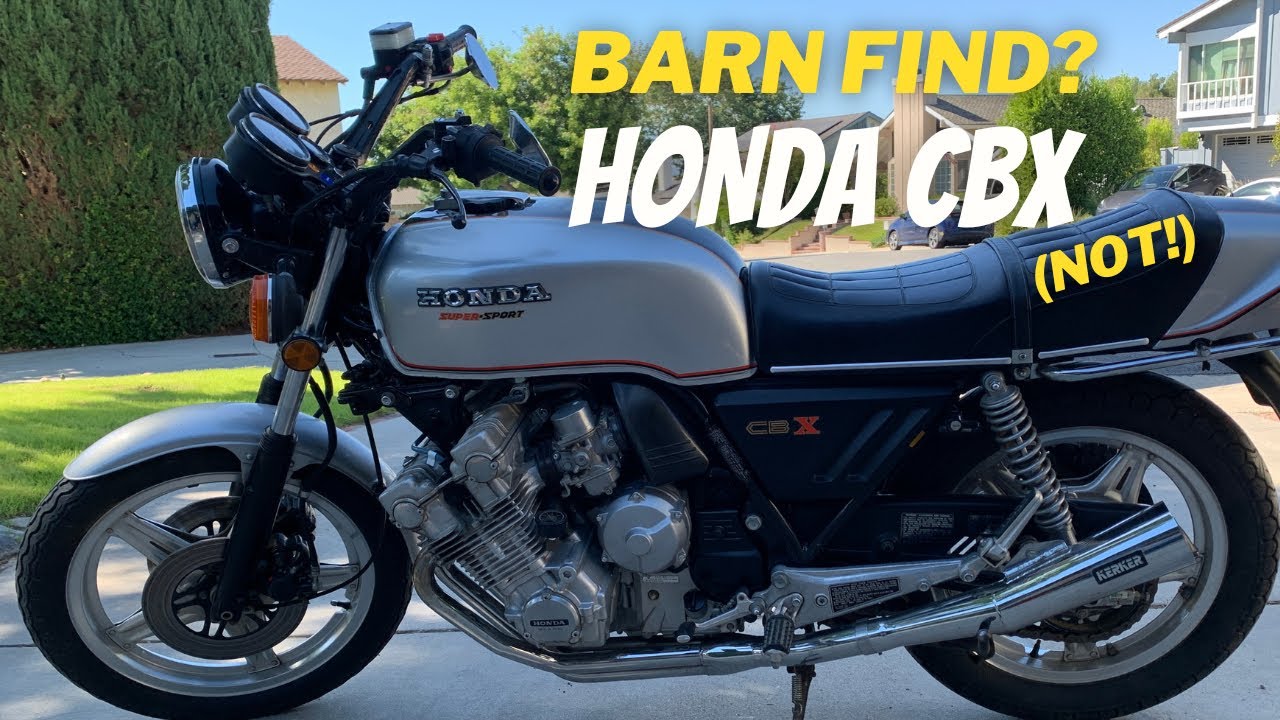 MY NEW BIKE! RARE CBX SUPER SPORT!