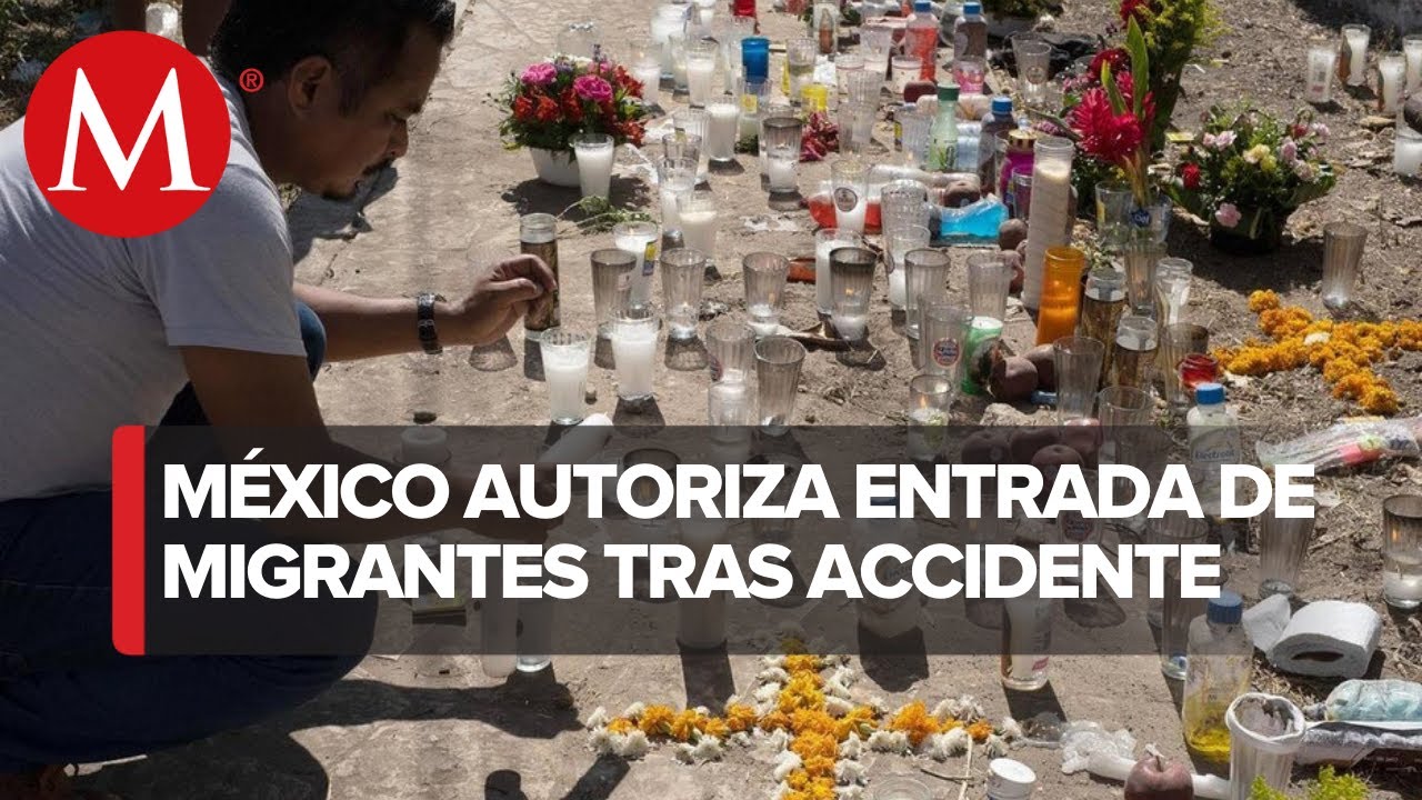 M&eacute;xico permite ingreso al pa&iacute;s a familias de migrantes v&iacute;ctimas de volcadura en Chiapas
