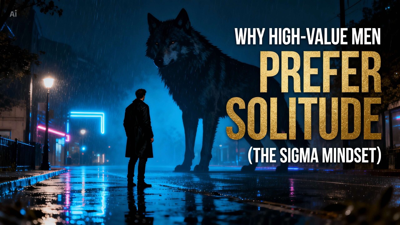 📜Why High-Value Men Prefer Solitude (The Sigma Mindset)🧠AURELIUS MINDS🧠