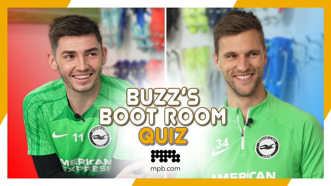 GILMOUR v VELTMAN | Buzz's Boot Room Quiz | S2 E2
