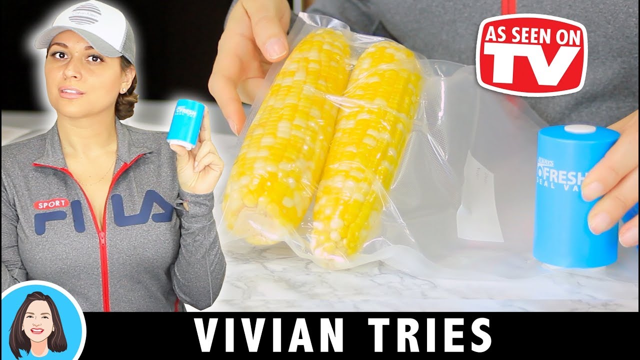 Always Fresh Seal Vac Review - Testing As Seen on TV Products