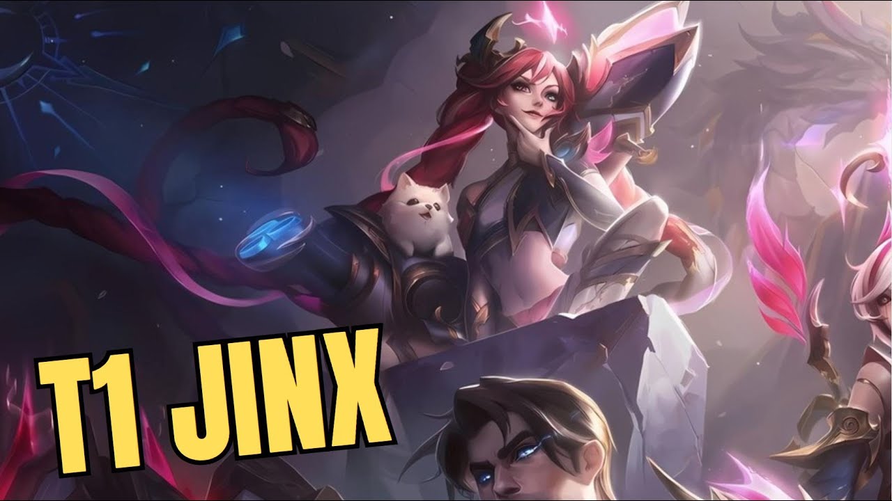 T1 Jinx: Ognista Sk&oacute;rka Mistrzyni Chaosu! 🔥🌟