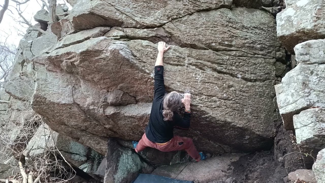 Slappa slopen - Kullaberg boulder