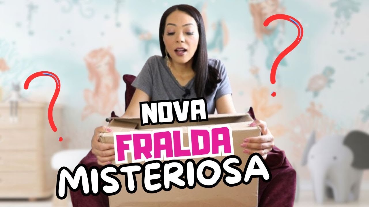 OLHA A NOVA FRALDA SURPRESA QUE CHEGOU AQUI EM CASA. ESSE LANÇAMENTO VAI TE SURPREENDER!