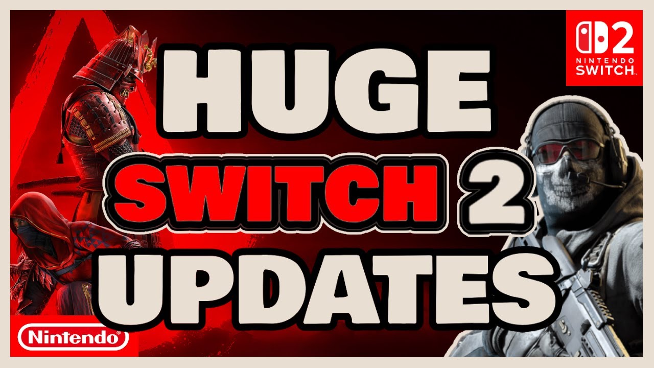 Улучшена поддержка VRR на Switch 2, и Call of Duty уже на подходе! #assassinscreedshadows #callof...