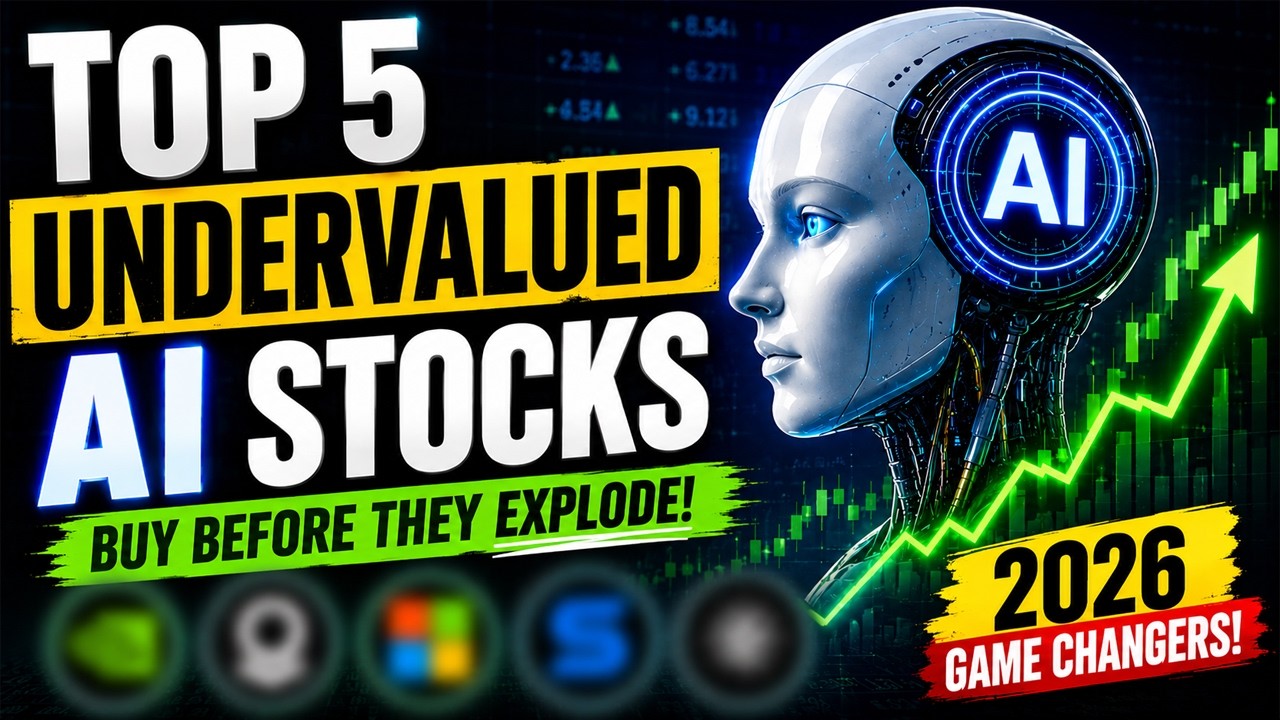 Top 5 Undervalued AI Stocks to Buy Before They Explode 🚀 | Best AI Stocks 2026