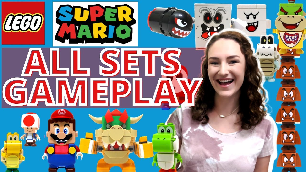 LEGO Super Mario All Sets Gameplay // Tips & Tricks