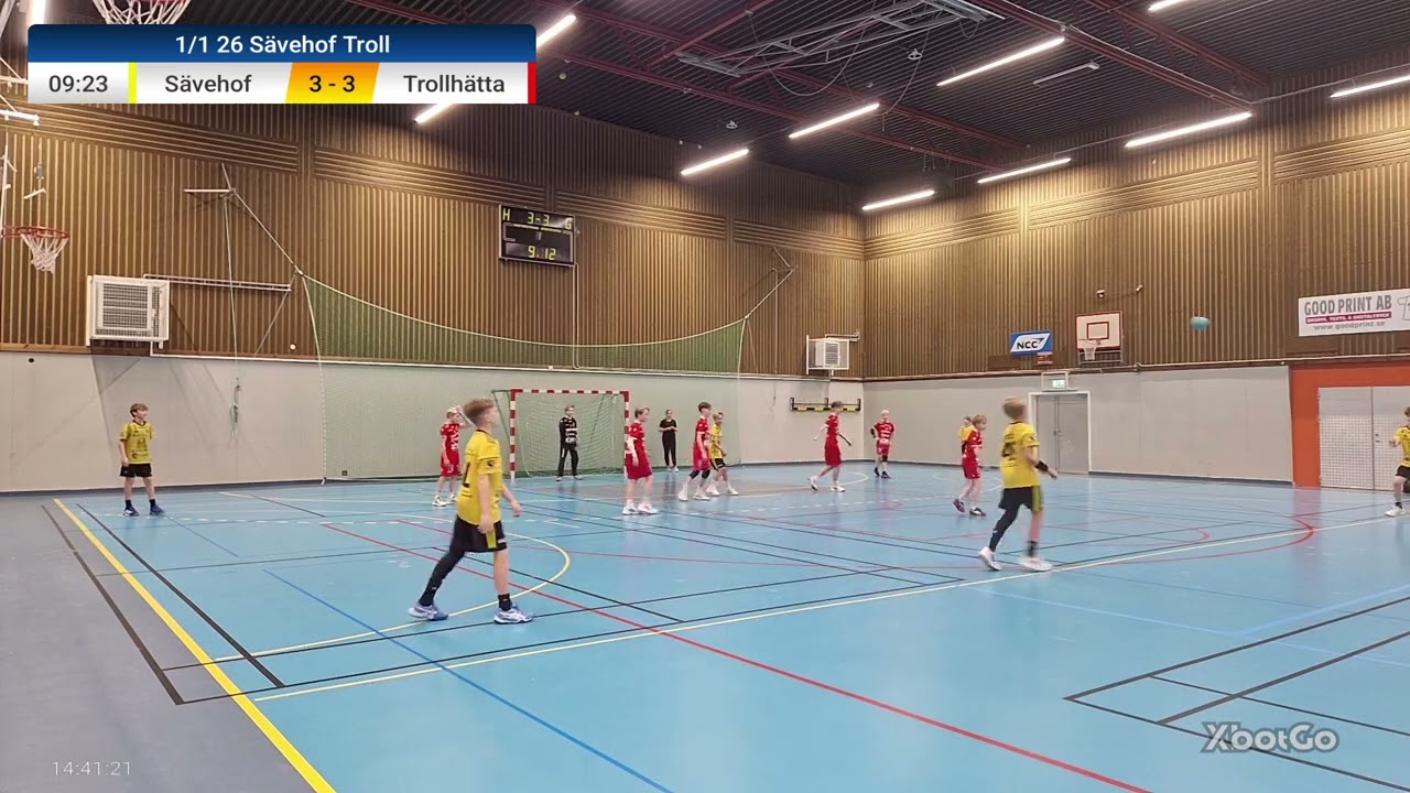 1/2 26 Sävehof vs Trollhättan