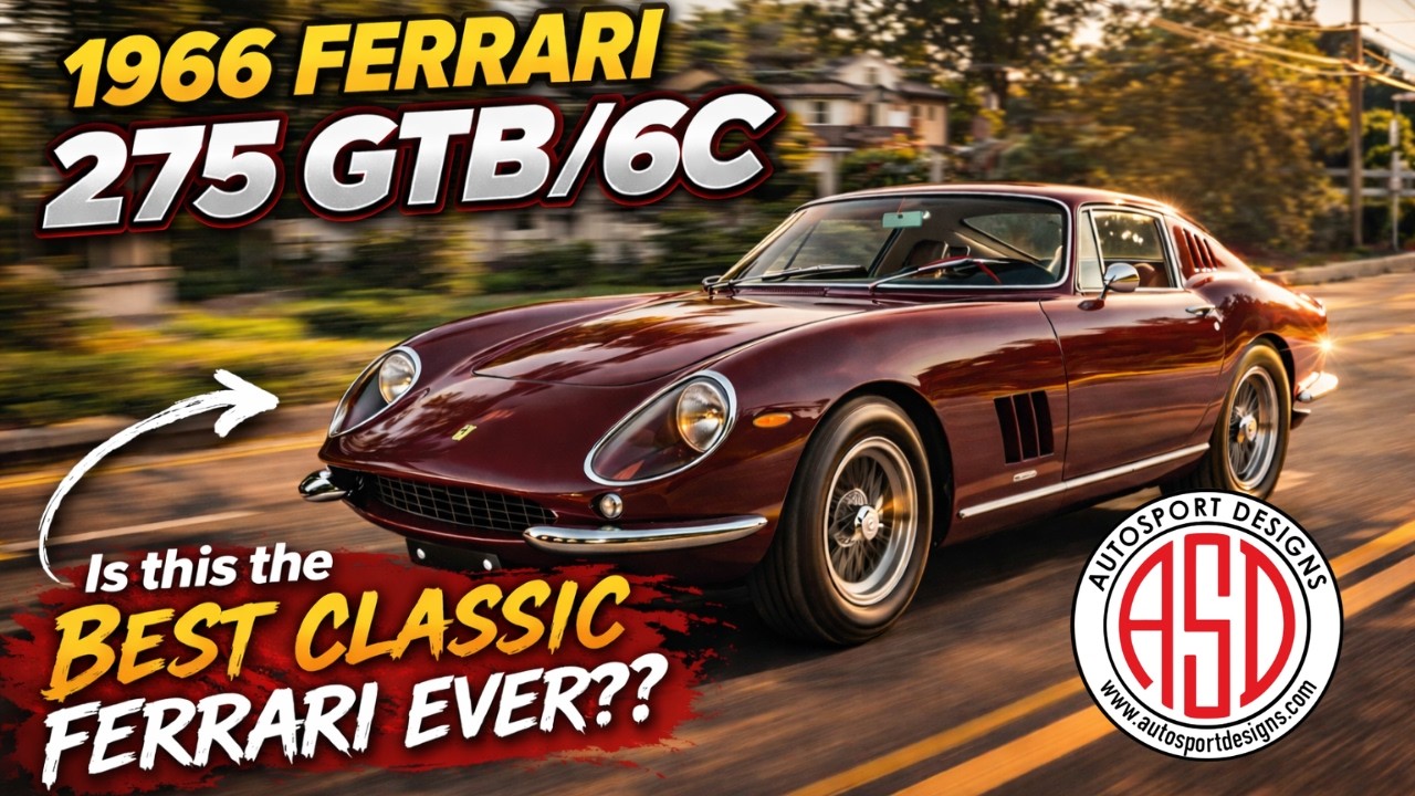 Это лучший классический Ferrari всех времен? | Тест-драйв Ferrari 275 GTB/6C 1966 года