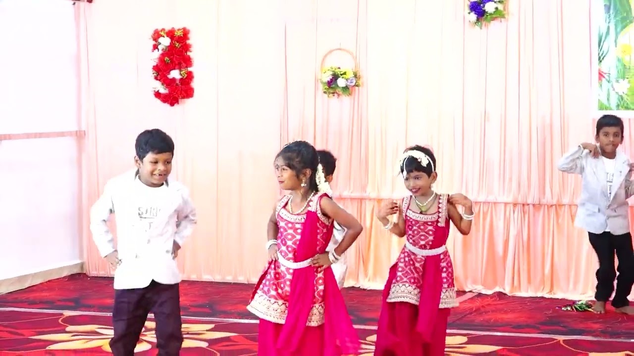 Thai maasam porandhuruchu song dance by our I & II STD kids