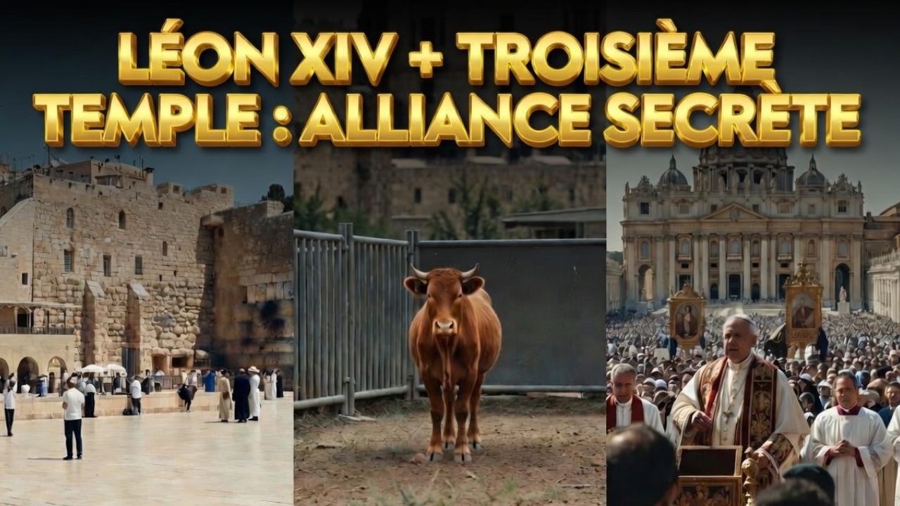 LE PAPE LÉON XIV AIDE-T-IL À CONSTRUIRE LE 3ᵉ TEMPLE?(Vous n’allez pas croire ce que j’ai découvert)